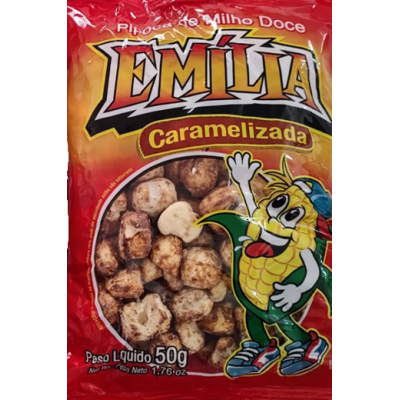 PIPOCA CARAMELIZADA EMILIA 10UND X 50G